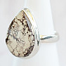 Magnesite Wild horse ring silver Ag 925 R430