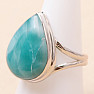 Larimar ring silver Ag 925 LOT433