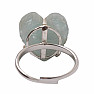 Be Beautiful Aquamarine heart ring 44