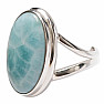 Larimar ring silver Ag 925 LOT443