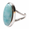 Larimar ring silver Ag 925 LOT450