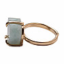 Be Beautiful Aquamarine heart ring 46