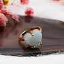 Be Beautiful Aquamarine heart ring 46