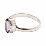 Amethyst cut ring silver Ag 925 46544