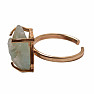 Be Beautiful Aquamarine raw ring 47