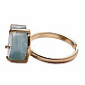 Be Beautiful Aquamarine heart ring 48