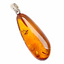 Amber pendant silver Ag 925 no. 48
