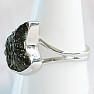 Moldavite silver ring Ag 925 R480