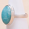 Smithsonite silver ring Ag 925 R487