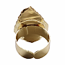 Obsidian Witch Ring Protection No. 5