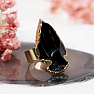 Obsidian Witch Ring Protection No. 5