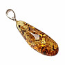 Amber pendant silver Ag 925 no. 5