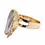 Agate Witch Ring Ring of Intention No. 5