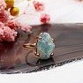 Be Beautiful Aquamarine raw ring 50