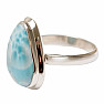 Larimar ring silver Ag 925 R50