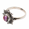 Spiny oyster conch ring silver Ag 925 50894
