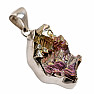 Bismuth pendant silver Ag 925 B511
