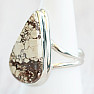 Magnesite Wild horse ring silver Ag 925 R512