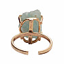 Be Beautiful Aquamarine raw ring 52