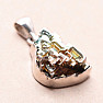 Bismuth pendant silver Ag 925 B520