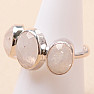 Moonstone rainbow ring silver Ag 925 52840