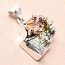 Bismuth pendant silver Ag 925 B529