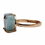 Be Beautiful Aquamarine raw ring 53