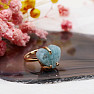 Be Beautiful Aquamarine raw ring 53
