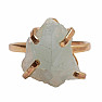 Be Beautiful Aquamarine raw ring 54