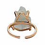Be Beautiful Aquamarine raw ring 54