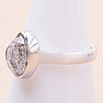 Herkimer diamond ring silver Ag 925 LOT54
