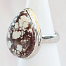 Magnesite Wild horse ring silver Ag 925 R558