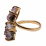 Be Beautiful Amethyst double ring 56