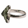 Moldavite silver ring Ag 925 R570