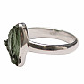 Moldavite silver ring Ag 925 R575