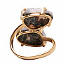 Be Beautiful Amethyst double ring 58