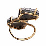 Be Beautiful Amethyst double ring 59