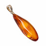 Amber pendant silver Ag 925 no. 6
