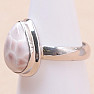 Natrolite ring silver Ag 925 R6
