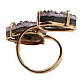 Be Beautiful Amethyst double ring 60