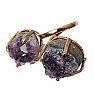 Be Beautiful Amethyst double ring 61