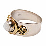 Moonstone rainbow ring silver Ag 925 62329