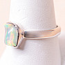 Opal Ethiopian raw ring silver Ag 925 R639