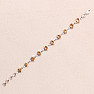 Citrine bracelet silver Ag 925 64089