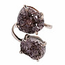 Be Beautiful Amethyst double ring 65