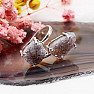 Be Beautiful Amethyst double ring 66