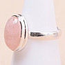 Morganite ring silver Ag 925 66444