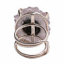 Be Beautiful Amethyst stalactite cut ring 69