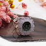 Be Beautiful Amethyst stalactite cut ring 69