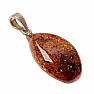 Amber pendant silver Ag 925 no. 7